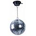 Mirror ball set 20cm with pinspot, Multi, 30W, 230V, 50 Hz, 160 x 150 x 170 mm, 1 kg - Foto miniatura 2