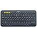 K380 Bluetooth Tedesco Nero tastiera per dispositivo mobile - Foto miniatura 2