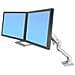 HX Series 45-521-216 supporto da tavolo per Tv a schermo piatto 81,3 cm (32") Morsa Bianco - Foto miniatura 2