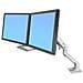 HX Series 45-521-216 supporto da tavolo per Tv a schermo piatto 81,3 cm (32") Morsa Bianco - Foto miniatura 6