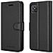 Custodia Compatibile Con Oppo A92s In Nero Carbone - Coperchio Protettiva Con Chiusura Magnetica, Funzione Stand E Tasca Per Le Carte - Foto miniatura 7