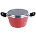 Grana Set Di Pentole Per Induzione Da 5 Pezzi, Antiaderenti Senza Pfoa, Rosso Rosso - Foto miniatura 7