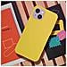 Cover Per Iphone 14 Ibrida Semirigida Sottile Leggera Gialla - Foto miniatura 3