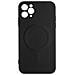 Cover Magsafe Iphone 11 Pro Silicone Flessibile Soft-touch Mag Cover Nera - Foto miniatura 1