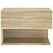 Comodini a Muro 2 pz Rovere Sonoma in Legno Multistrato - Foto miniatura 6