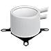 Dissipatore CPU a LiquidoROG Ryuo III 240 ARGB White Edition per Socket Intel LGA 1150 (presa H3), LGA 1151 (presa H4), LGA 1155 (presa H2), LGA 1200 (presa H5), LGA 1700, presa AM4, presa AM5 - Foto miniatura 5