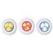 Faretto Stagnocon 3 Led In Policarbonato Bianco, Per Illuminazione Pozzetti, Localimotore, Ripostigli, Ecc... 2 Fori Di Fissaggio. Alim. 12v. Consumo 0,22w.ip67. Dim. Mm. 80 X 28 H, Foro Incasso Mm. 50. - Foto miniatura 1