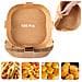 Carta Usa E Getta Air Fryer Con Manico Per Friggitrici 100 Pz Nature 20 Cm - Foto miniatura 1