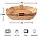 Carta Usa E Getta Air Fryer Con Manico Per Friggitrici 100 Pz Nature 20 Cm - Foto miniatura 2