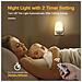 Luce Notturna A Led Dimmerabile Con Telecomando Caldo/freddo Timer - Foto miniatura 6