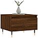 Tavolini Salotto 2pz Rovere Marrone 50x46x35 Legno Multistrato - Foto miniatura 3