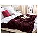 Coperta Tantan 180 X 220 Cm Bordeaux - Foto miniatura 1