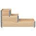 Fioriera Rialzata 3 Livelli 120x80 cm Legno Massello di Pino - Foto miniatura 3