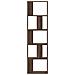 Libreria 5 Ripiani Rovere Marrone 45x23,5x162,5cm Multistrato - Foto miniatura 3