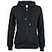Premium Oc Hoody Full Zip Lady Nero L - Foto miniatura 1