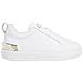 Lux Court Sneaker Sneakers Pelle Scarpe Donna Bianco Eu 39, Fw0fw07808 Ybs - Foto miniatura 2