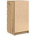 Credenza Rovere Artigianale 37,5x35x76 cm in Legno Multistrato - Foto miniatura 2