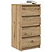 Credenza Rovere Artigianale 37,5x35x76 cm in Legno Multistrato - Foto miniatura 9