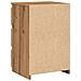 Comodini 2pz Rovere Artigianale 40x35x62,5 cm Legno Multistrato - Foto miniatura 3