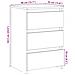 Comodini 2pz Rovere Artigianale 40x35x62,5 cm Legno Multistrato - Foto miniatura 5