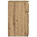 Comodini 2pz Rovere Artigianale 40x35x62,5 cm Legno Multistrato - Foto miniatura 7