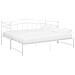 Lusso Casadino -  Telaio Divano Letto Estraibile Bianco In Metallo 90x200 Cm - Foto miniatura 1