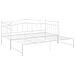 Lusso Casadino -  Telaio Divano Letto Estraibile Bianco In Metallo 90x200 Cm - Foto miniatura 2