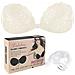 Reggiseno Invisibile Profondo A V In Pizzo E Silicone Beige B - Foto miniatura 2