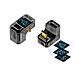 Adattatore Usb-c Femmina A Usb-c Maschio 240w Con Display Digitale A Forma Di U, Nero Trasparente (confezione Da 2) Transparent+black - Foto miniatura 3