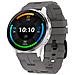 Cinturino In Silicone Universale Compatibile Con Samsung, Huawei E Garmin Grey 20 Mm - Foto miniatura 2