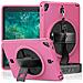 Custodia Per Ipad 10.2"" (19/20/21) Con Supporto E Tracolla Rosa - Foto miniatura 1