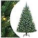 Albero di Natale Artificiale con Rami Pieghevoli Verde 210 cm - Foto miniatura 1
