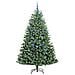 Albero di Natale Artificiale con Rami Pieghevoli Verde 210 cm - Foto miniatura 3