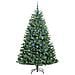 Albero di Natale Artificiale con Rami Pieghevoli Verde 210 cm - Foto miniatura 4