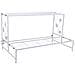 Supporto Portavaso In Metallo Bianco 80x44x44h - Foto miniatura 1