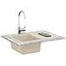 Lavello Beige 670 x 460 mm 80% Quarzo e 20% Resina - Foto miniatura 2