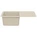 Lavello Beige 670 x 460 mm 80% Quarzo e 20% Resina - Foto miniatura 3