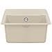 Lavello Beige 670 x 460 mm 80% Quarzo e 20% Resina - Foto miniatura 4