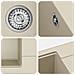 Lavello Beige 670 x 460 mm 80% Quarzo e 20% Resina - Foto miniatura 7