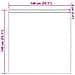 Tende Blackout con Anelli 2 pcs Rosso Vino 140 x 140 cm - Foto miniatura 9