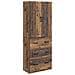 Set di armadi 2 pcs Legno antico 66 x 34,5 x 87 cm - Foto miniatura 1