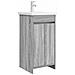 Mobile da bagno con lavabo Sonoma grigio 42 x 40 x 84,5 cm - Foto miniatura 1