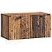 Mobile Porta TV da Muro Legno antico 59,5 x 31 x 30 cm - Foto miniatura 1