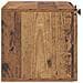 Mobile Porta TV da Muro Legno antico 59,5 x 31 x 30 cm - Foto miniatura 5
