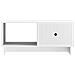 Tavolino da salotto Bianco 90 x 50 x 40 cm Legno ingegnerizzato - Foto miniatura 5