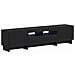 Mobile TV LED a 5 pezzi Nero Legno ingegnerizzato - Foto miniatura 1