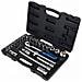 Chromeplus 28 Pz Set Chiave Cricchetto Punte Bussole 918.0728 - Foto miniatura 1