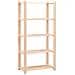 Scaffali A 5 Livelli 3 Pz 80x38x170 Cm Massello Pino Fsc 250 Kg - Foto miniatura 3