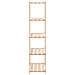 Scaffali A 5 Livelli 3 Pz 80x38x170 Cm Massello Pino Fsc 250 Kg - Foto miniatura 5