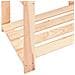 Scaffali A 5 Livelli 3 Pz 80x38x170 Cm Massello Pino Fsc 250 Kg - Foto miniatura 7